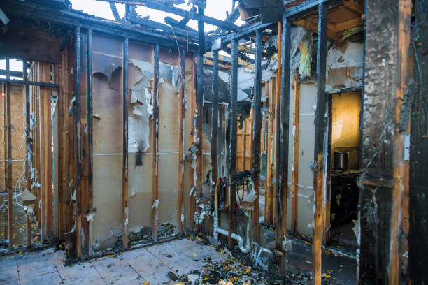 Professional Fire Damage Removal technician working in Lemoyne, PA